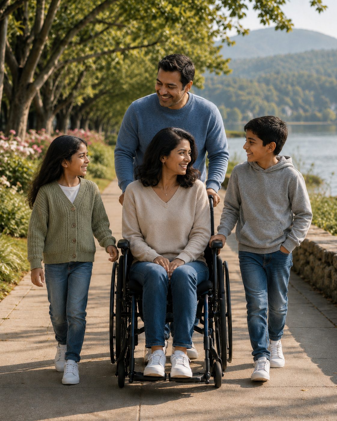 ErgoSteel self-propelled wheelchair